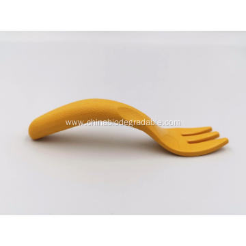 Compostable Durable Self-training Frosted Handles Baby Fork